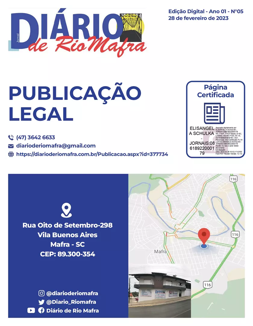 Publicação Legal N° 05